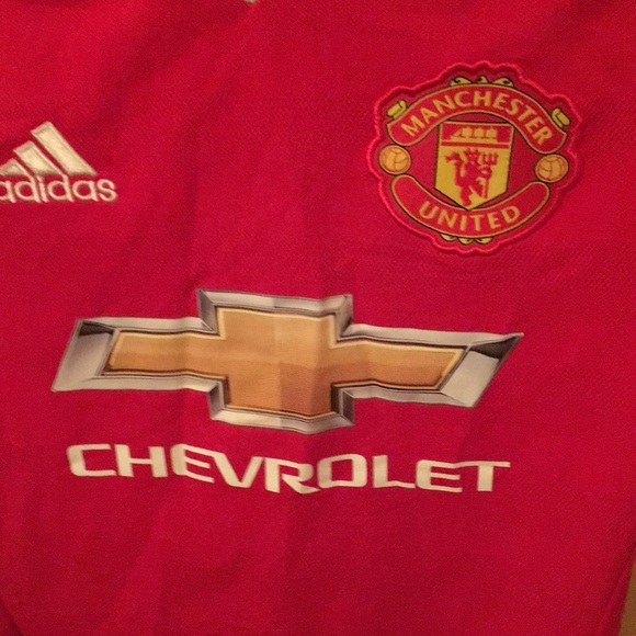Adidas Manchester United Soccer Jersey Youth Large - Picture 4 of 4